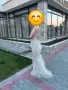 Рокля с пера и пайети ХС/С, снимка 3