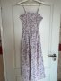 Разкошна нова дълга спортно елегантна ежедневна рокля hm флорален принт нежни лилави цветя , снимка 6