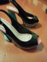 Луксозни дамски сандали,многоцветни с леопардова платформа, снимка 4