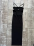 Нова елегнтна черна парти официална коктелна еластична миди midi дължина рокля тип бюстие корсет , снимка 4