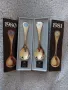 Позлатена сребърна лъжичка 1980 1981 GEORG JENSEN, снимка 1