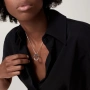CARTIER Love White Gold Large Pendant Дамскo Колие, снимка 12