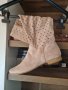 Sisley, 39 номер, летни - естествен велур, уникални!, снимка 1 - Дамски елегантни обувки - 40277748