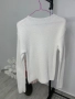 Бял пуловер универсален размер , снимка 8