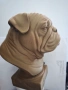 Фигурка English Bulldog Bust / Английски бюст статуетка, снимка 2