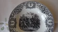 Антични белгийски чинии Napoleon. Марка Keramis B.F. 1890г., снимка 3