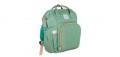 Чанта за повиване, Зелена, снимка 1 - Пелени, памперси - 36268196