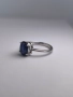 Сребърен Пръстен със Сапфири , снимка 5