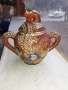 Сатцума Satsuma малък чайник Япония порцелан печат, снимка 1