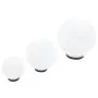 vidaXL Градински сфери за LED лампи, 3 бр, 20/30/40 см, PMMA, снимка 6
