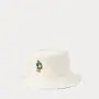 НОВА оригинална мъжка бяла шапка идиотка / bucket hat POLO RALPH LAUREN размер L / XL / 61 см от САЩ, снимка 2