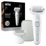 Епилатор Braun Silk-épil 9-030 (Сребрист) – Употребяван (Пълен комплект), снимка 1