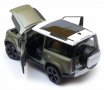 Land Rover Defender 2020 - мащаб 1:24 на Welly моделът е нов в кутия, снимка 3