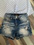Ефирна туника и къси дънкови панталони 7-8-9 години, снимка 4
