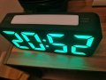 Нов Цифров будилник със светлини/USB пот за зареждане/Спалня Детска/Часовник, снимка 9