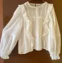 Дамски бели блузи, снимка 1