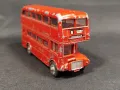 СТАРА РЕТРО МЕТАЛНА КОЛИЧКА BUDGIE TOY ENGLAND AEC LONDON BUS, снимка 5