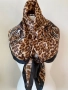 Квадратен шал/ кърпа за глава от коприна, сатен, вискоза, снимка 17