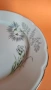 *Limoges France*чинии за основно и супа от блестящ бял порцелан платинен кант, снимка 15
