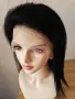Естествена бразилска черна перука 40 см с Lace Front 13×4 – елегантност и естествен вид, снимка 7