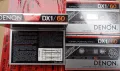 Чисто НОВИ Denon DX1/60 dx 1 60 normal нормални аудио касети OVP, снимка 4