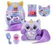 Яйце изненада -плюшена играчка RAINBOCORNS Kittycorn с лилава / бяла / синя / опашка/ 10+ изненади, снимка 1