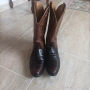 Оригинални каубойски ботуши кожа броненосец, снимка 4