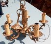 Масивен месингов полилей, снимка 3