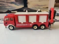 Метална количка SIKU Пожарна с кран Mercedes LKW 1:55, снимка 2