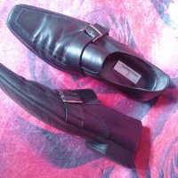 Черни Унисекс обувки от естествена кожа 43 номер , снимка 3 - Дамски ежедневни обувки - 38913885