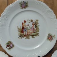 Полски порцелан чинии плитки за основно, снимка 5 - Антикварни и старинни предмети - 35927516