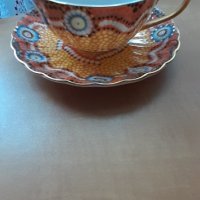 Чаши за кафе и чай-оригинален костен порцелан със злато, снимка 10 - Чаши - 18705283