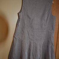 Сиво - кафява лятна шушлякова рокля , снимка 2 - Рокли - 41868107