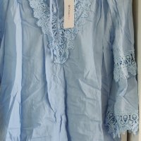 Дамски блузи големи размери , снимка 2 - Туники - 42685619