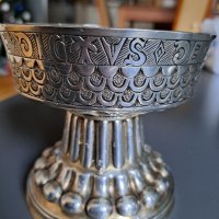 Сребърна чаша сребърен бокал, снимка 8 - Антикварни и старинни предмети - 39181667