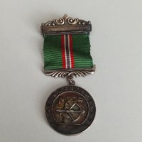 норвежки сребърен медал с маркировка , снимка 4 - Антикварни и старинни предмети - 42138981