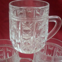 руски  кристални чаши халби , снимка 2 - Антикварни и старинни предмети - 19064414
