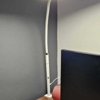 Hapfish LED настолна лампа за учене, 20 W - бяла, снимка 7 - Настолни лампи - 42651216