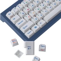 JakeTsai PBT клавишни капачки, 140 клавиша , снимка 1 - Клавиатури и мишки - 41553041