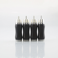 Audiocrast WR1102S посребрени RCA жакове/чинчове, 4 броя, снимка 1 - Други - 44829356