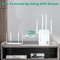 WiFi Extender 5G/4G Dual Band 1200Mbps, снимка 11 - Мрежови адаптери - 41762178