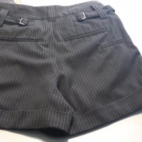 Дамски къси панталони с висока талия, снимка 2 - Къси панталони и бермуди - 40123051