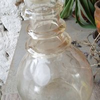Старо кристално шише за розово масло,Автентично, снимка 6 - Антикварни и старинни предмети - 35882755