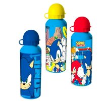 Алуминиева бутилка Sonic The Hedgehog, 500ml, асорти 8435507875493, снимка 1 - Други - 41801723