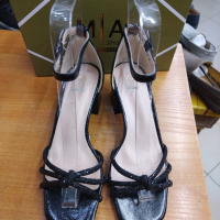 Дамски сандали м. 1613 черни , снимка 4 - Дамски елегантни обувки - 44515672