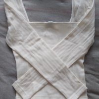 Секси плетена блуза , снимка 3 - Блузи с дълъг ръкав и пуловери - 39583439