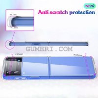 Samsung Galaxy Z Flip3 5G Твърд Прозрачен Гръб - 2 Части, снимка 3 - Калъфи, кейсове - 34225639