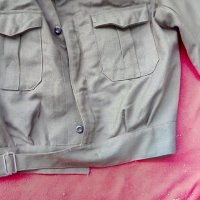 Соц куртка от военно обучение нова, снимка 5 - Антикварни и старинни предмети - 41932833