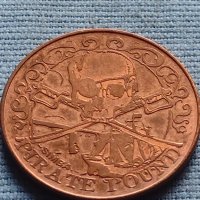 Сувенирна монета 10 пиратски паунда за КОЛЕКЦИЯ ДЕКОРАЦИЯ 30186, снимка 5 - Нумизматика и бонистика - 42712452