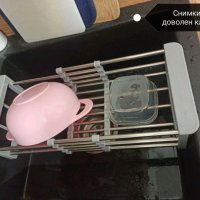 Разтегателен сушилник за мивка , снимка 5 - Аксесоари за кухня - 41864323